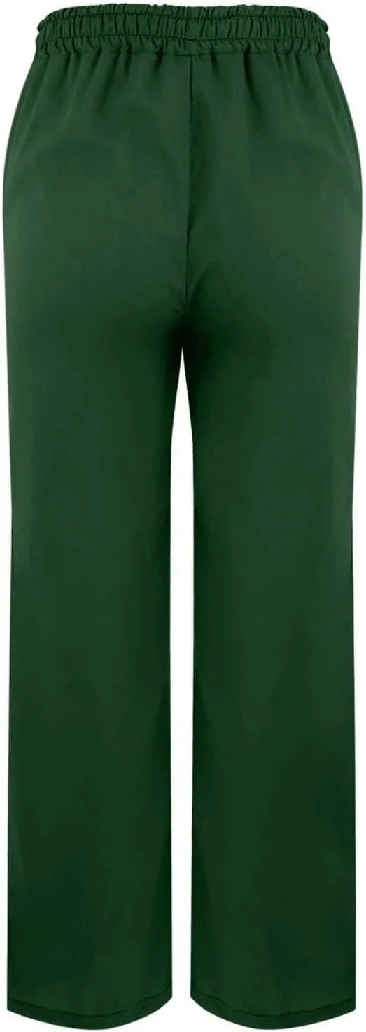 Capris Pants for Women Linen Casual Summer 2025 Wide Leg Cropped Pants Drawstring Elastic Waist Cropped Trouser with Pockets