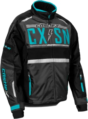 Castle X Men's Strike G4 Jacket (Turquiose/Charcoal/Black - X-Large)