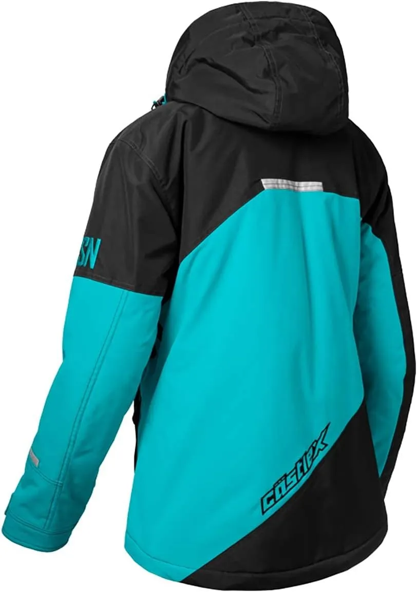 Castle X Women's Phase G4 Jacket (Black/Turquoise - Large)