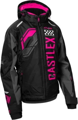 Castle X Women's Strike G5 Jacket (Black/Charcoal/Pink Glo - 2X-Large) XX-Large