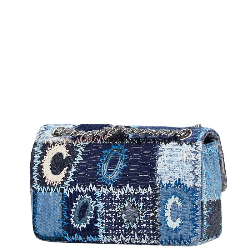 Chanel Denim Caviar Patchwork Shoulder Bag