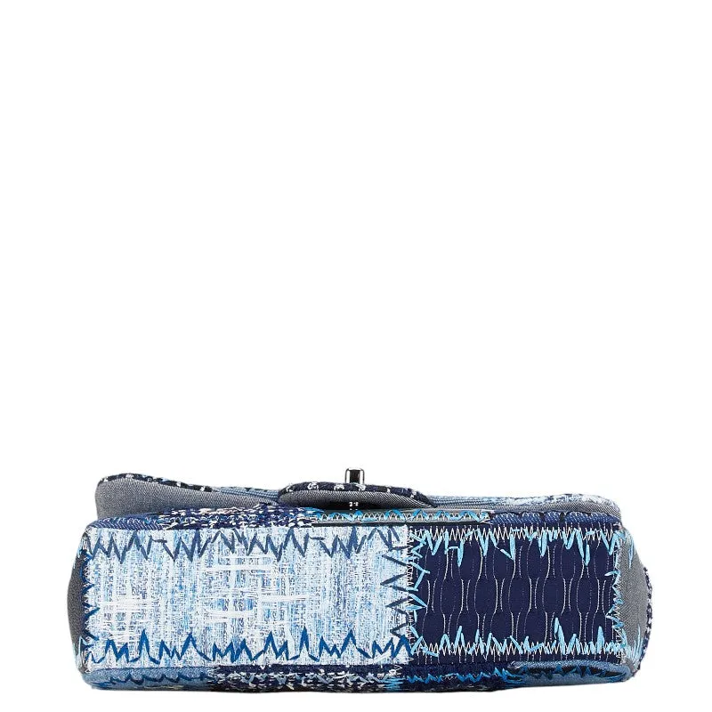 Chanel Denim Caviar Patchwork Shoulder Bag