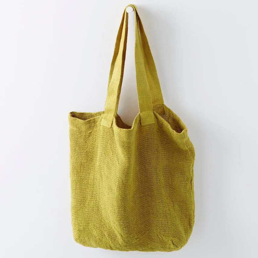 Charvet Éditions French Linen Bag Nomade Pickles