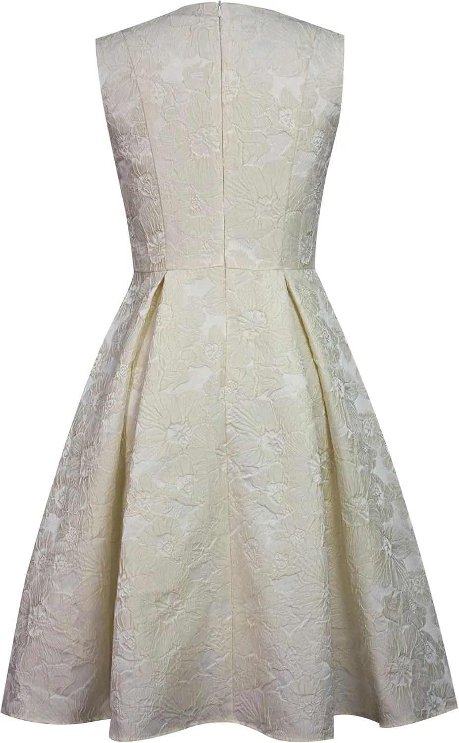 CHIC STAR Womens Embossed Jacquard Dress