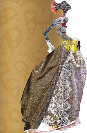 Christian Lacroix Madone Nubienne A5 8" X 6" Softcover Notebook