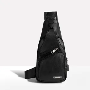 Classy Leather Anti-Theft Crossbody Bag