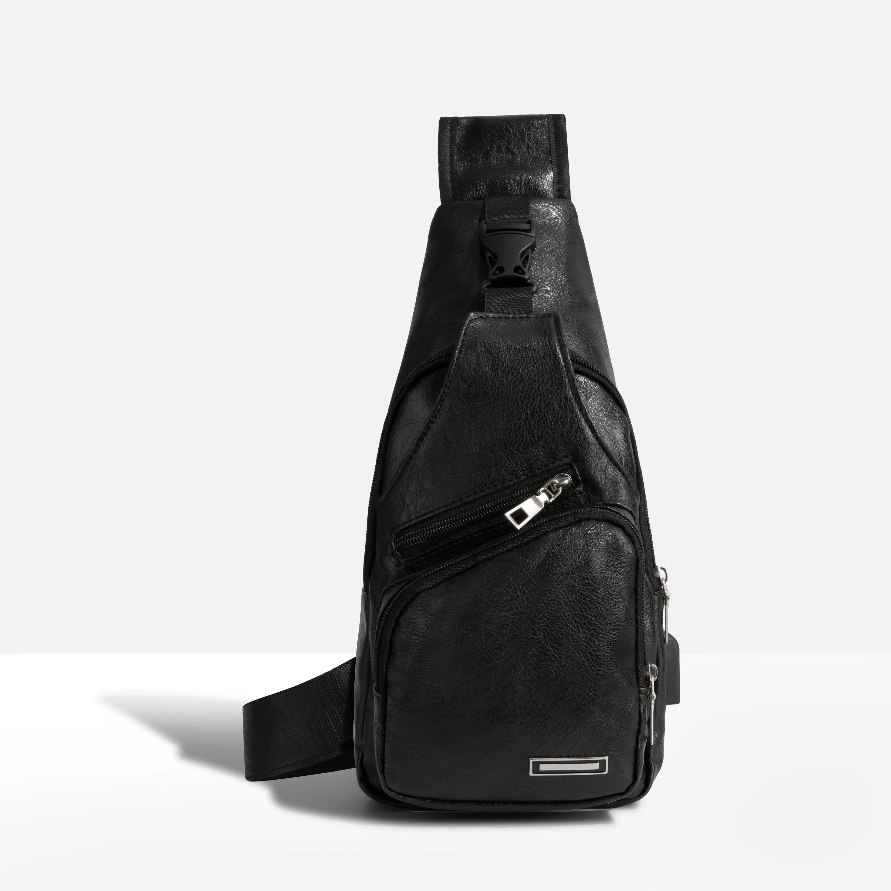 Classy Leather Anti-Theft Crossbody Bag