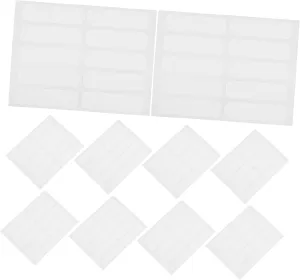 Cloth Stickers for Bags Clothing 100 Pack Iron-on Name Tags Waterproof Permanent Easy to Apply for Sports