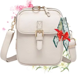 Collaboraten1 Crossbody Leather Bag, Urvash Crossbody Leather Anti Theft Bag for Women Travel