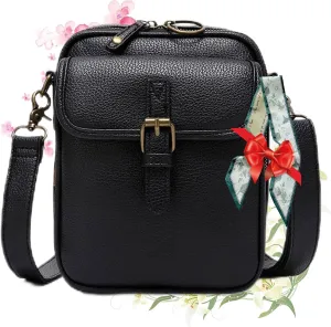 Collaboraten1 Crossbody Leather Bag, Urvashi Collaborate Crossbody Anti Theft Leather Bag for Women