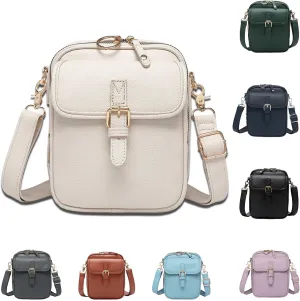 Collaboraten1 Crossbody Leather Bag,Urvashi Crossbody Bag for Women,Anti Theft Leather Bag,With Multiple Card Slots
