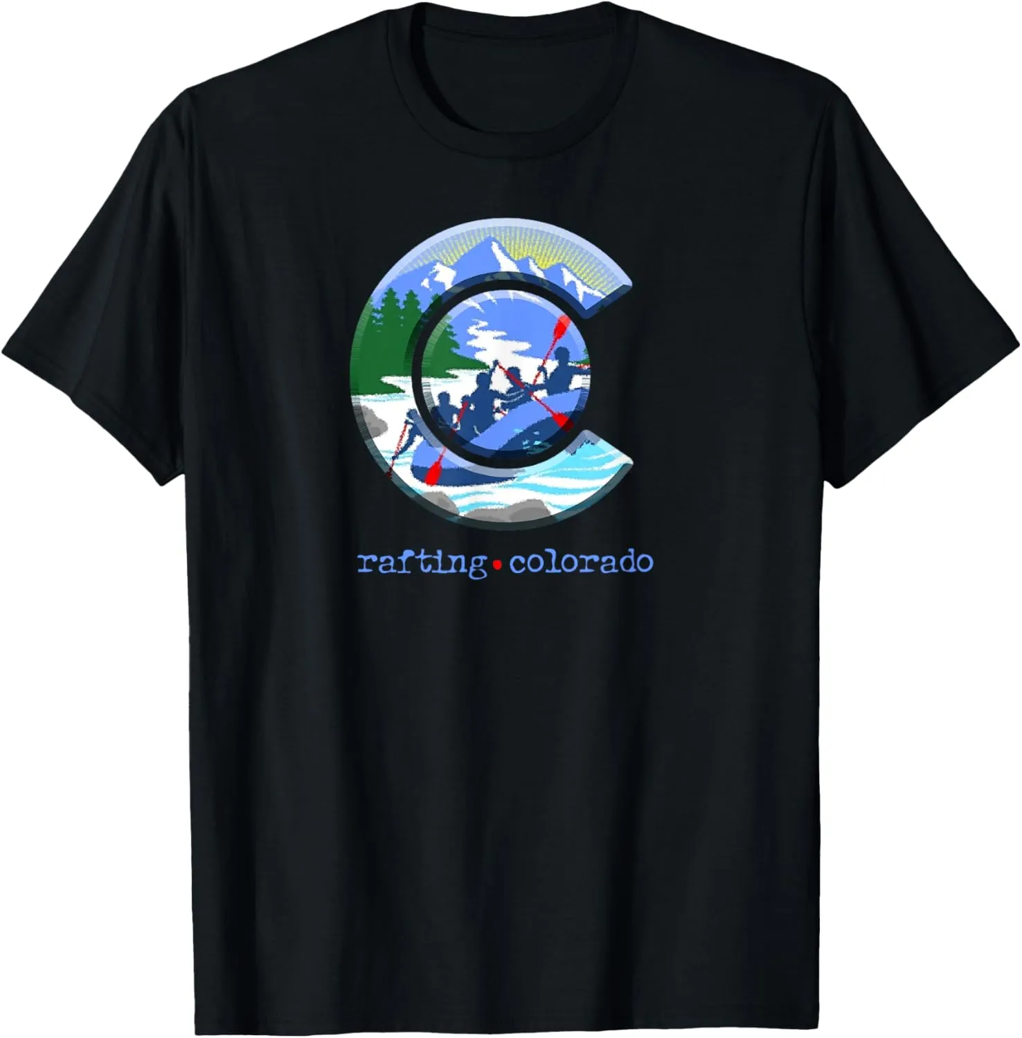 Colorado Whitewater Rafting T-Shirt