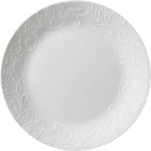 Corelle Embossed Bella Faenza 10.25" Dinner Plate (Set of 4)