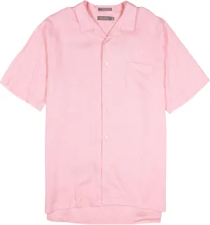 Cremieux Daniel Signature Men's Tencel Lyocell/Linen Blend Short Sleeve Shirt with Pocket