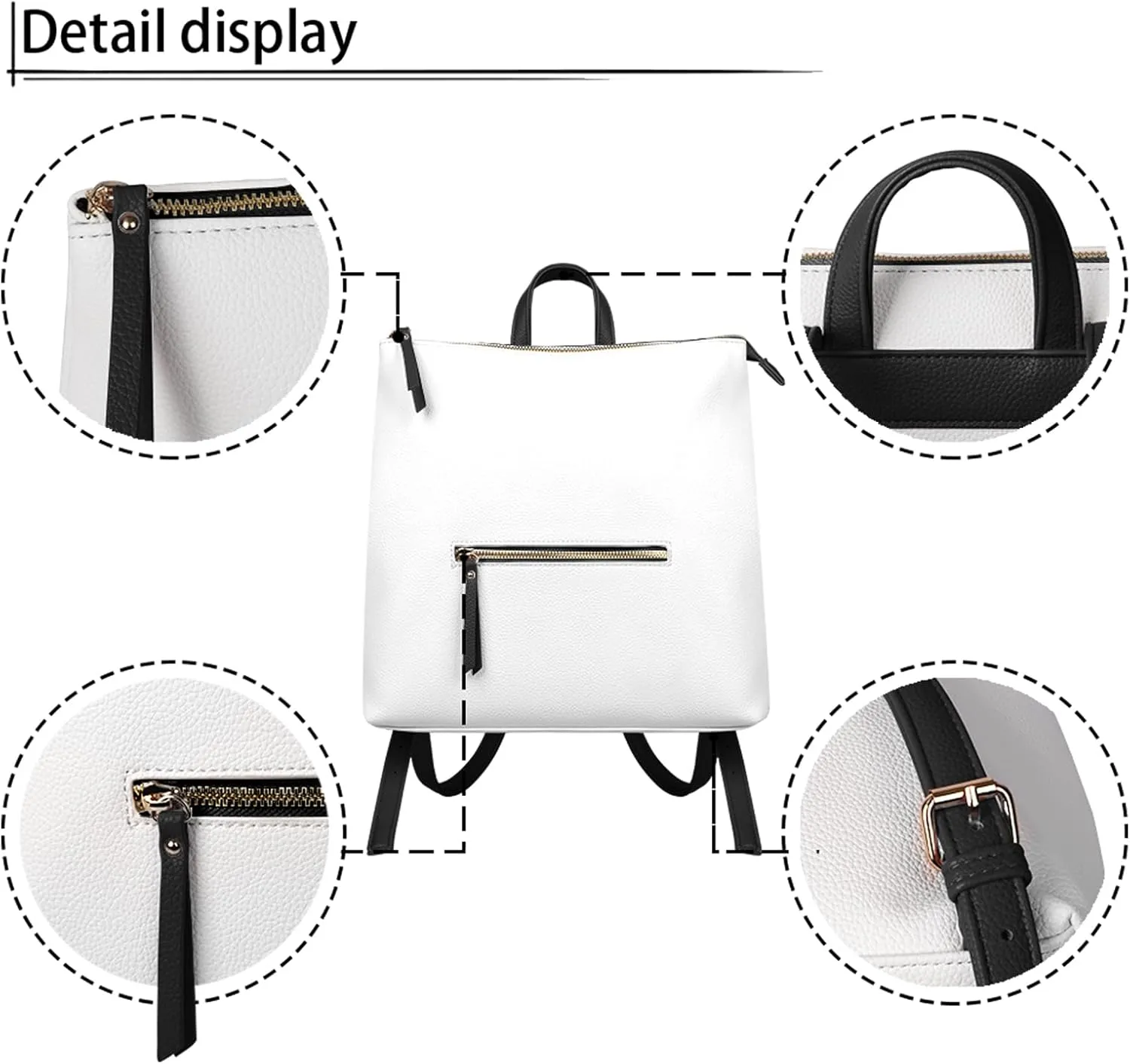 Cute Hummingbird Backpack Purse for Women Anti Theft Fashion Flower Pink Back Pack Shoulder Bag Butterfly Design