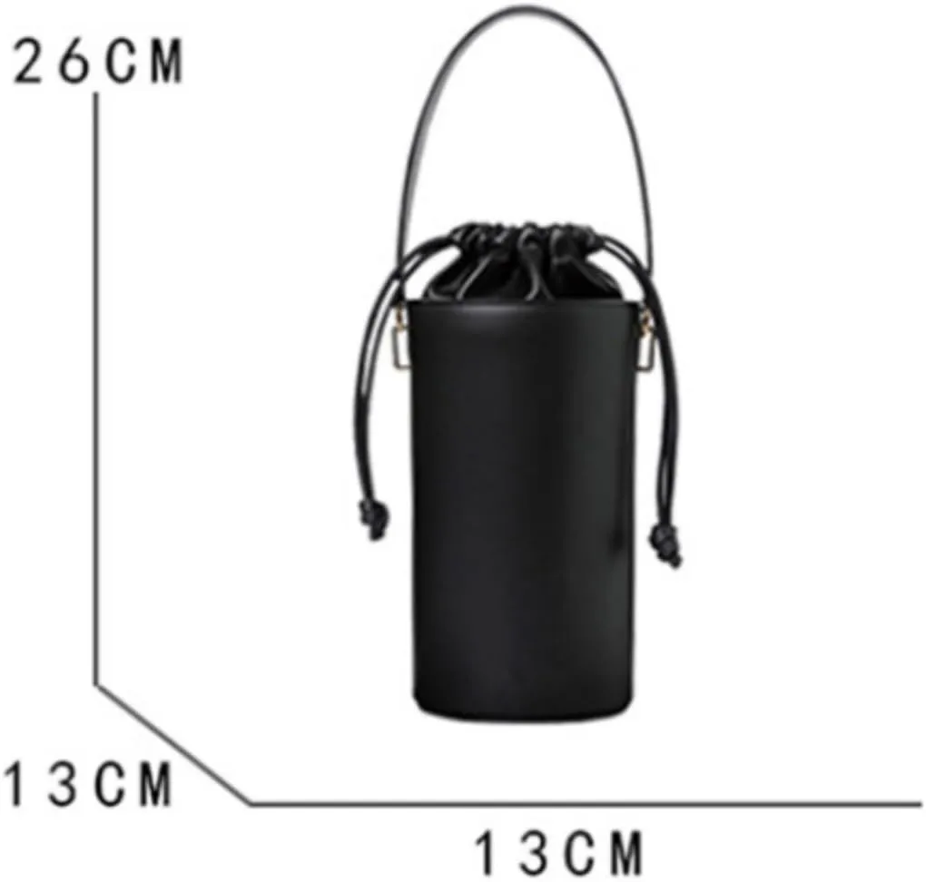 Cylindrical Women'S Bag, Women'S One Shoulder Crossbody Bag, Bucket Handbag, Backpack, Retro Women'S Bag