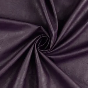 Dark Purple | Santiago II Faux Leather | Modelo Fabrics