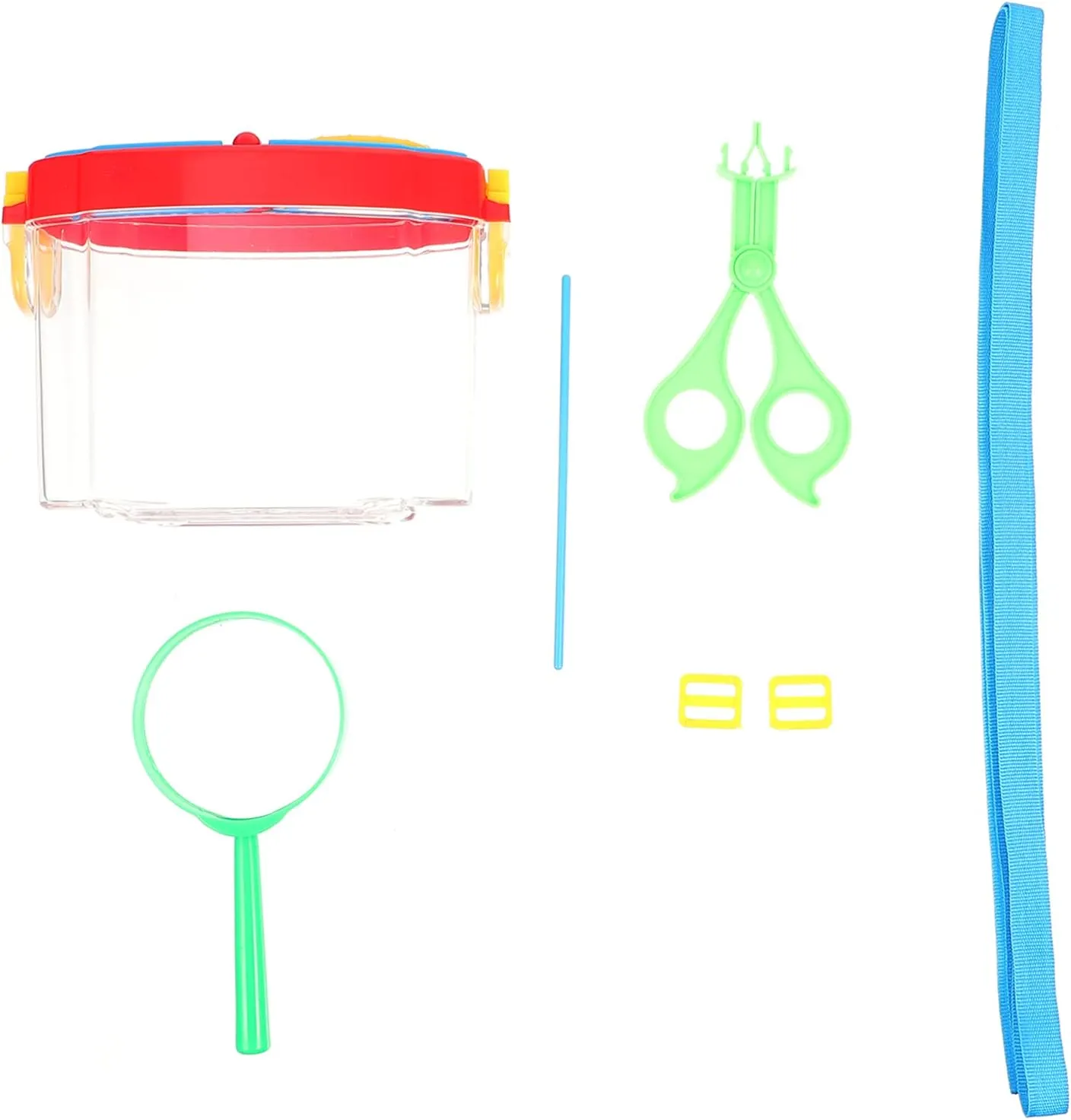 DECHOUS Portable Boys and Girls Insect Observation Box Set 3 Pieces Magnifying Glass for Natural Exploration and Learning