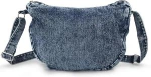 Denim Indigo Hobo Cross Body Bag Womens Shoulder Bag
