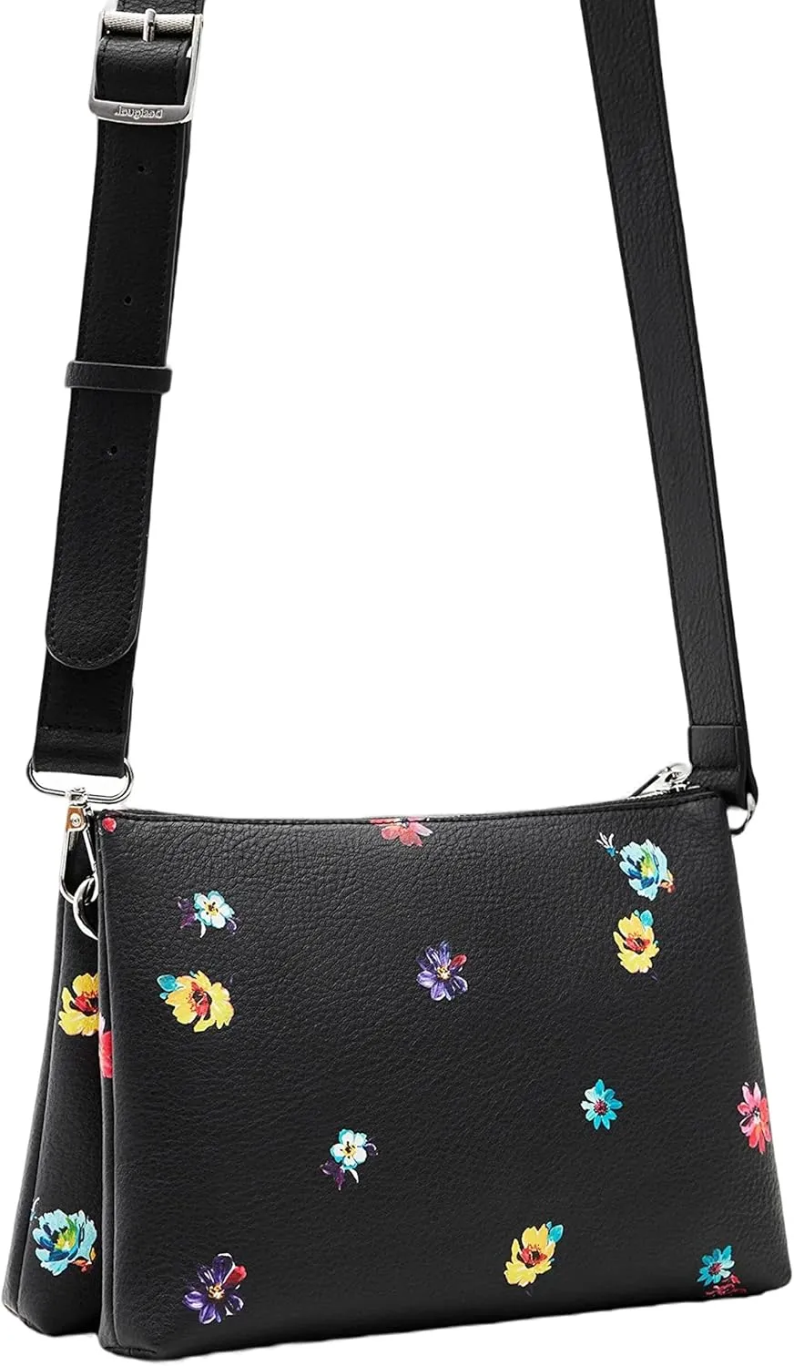 Desigual Women's Bols_Fresia Dortmund 2000 Black, One Size