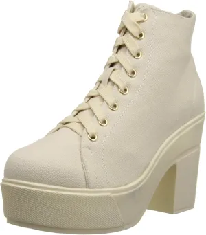 Dirty Laundry by Chinese Laundry Women's Campus Queen Canvas Combat Boot