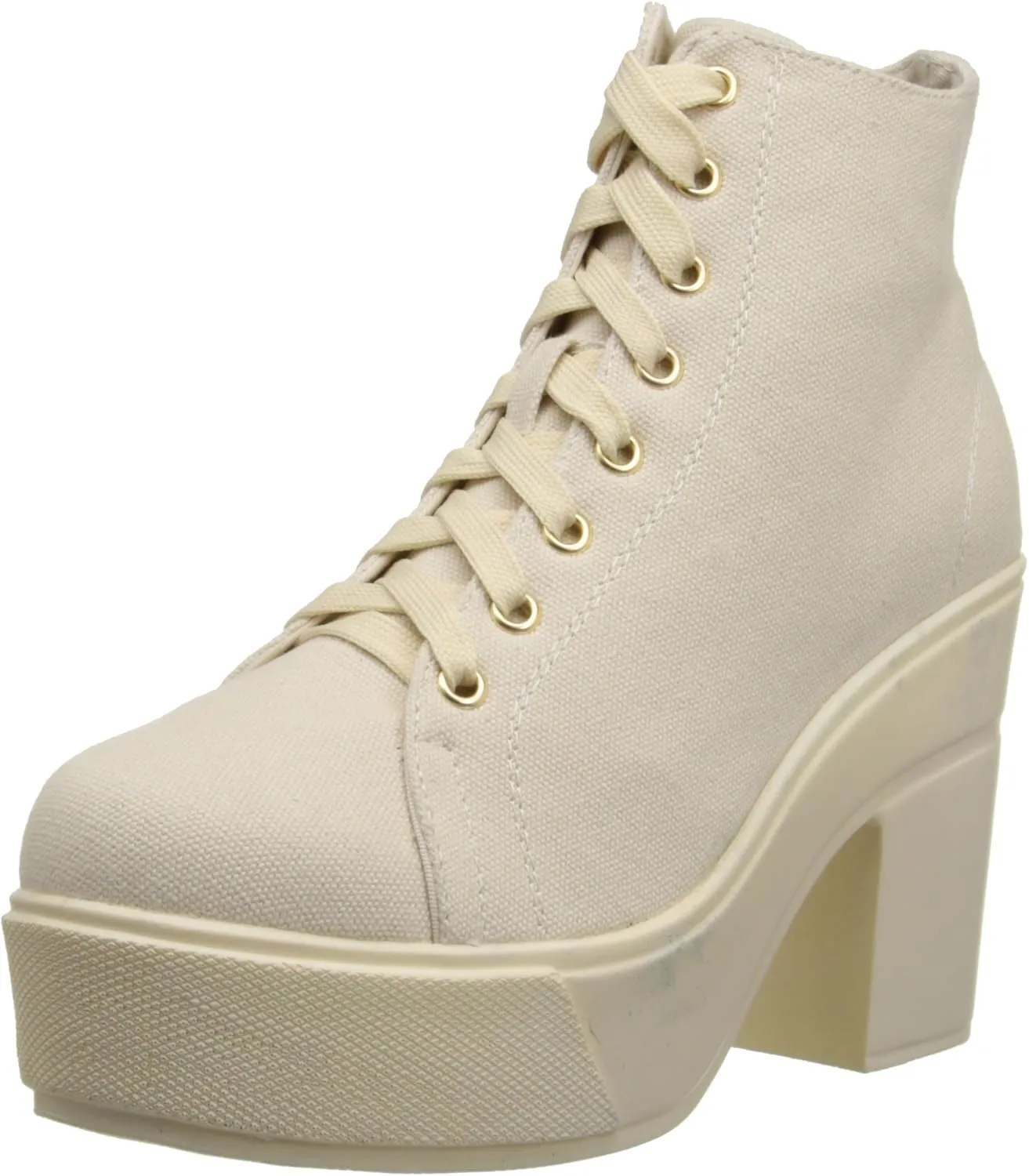 Dirty Laundry by Chinese Laundry Women's Campus Queen Canvas Combat Boot