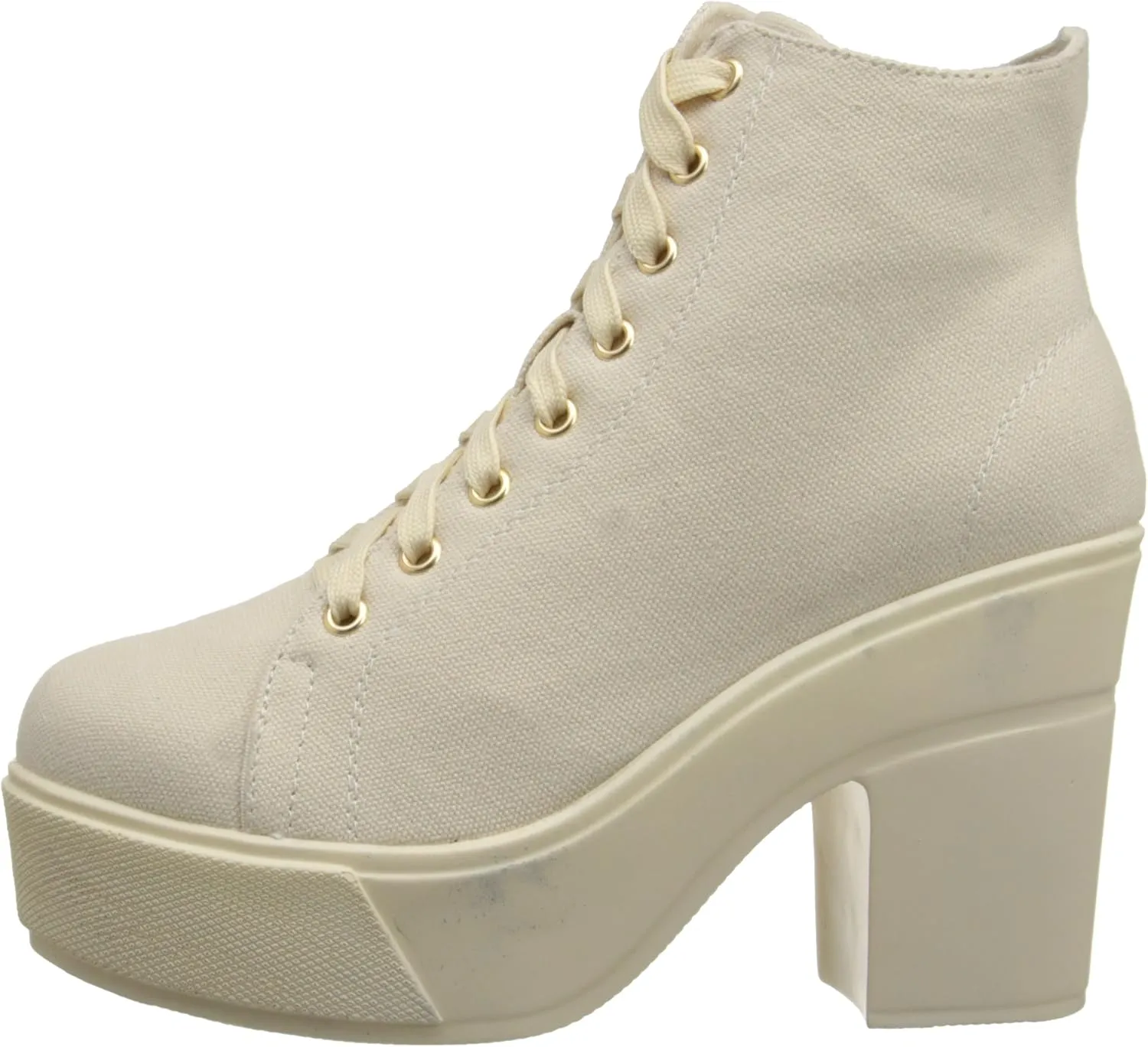 Dirty Laundry by Chinese Laundry Women's Campus Queen Canvas Combat Boot