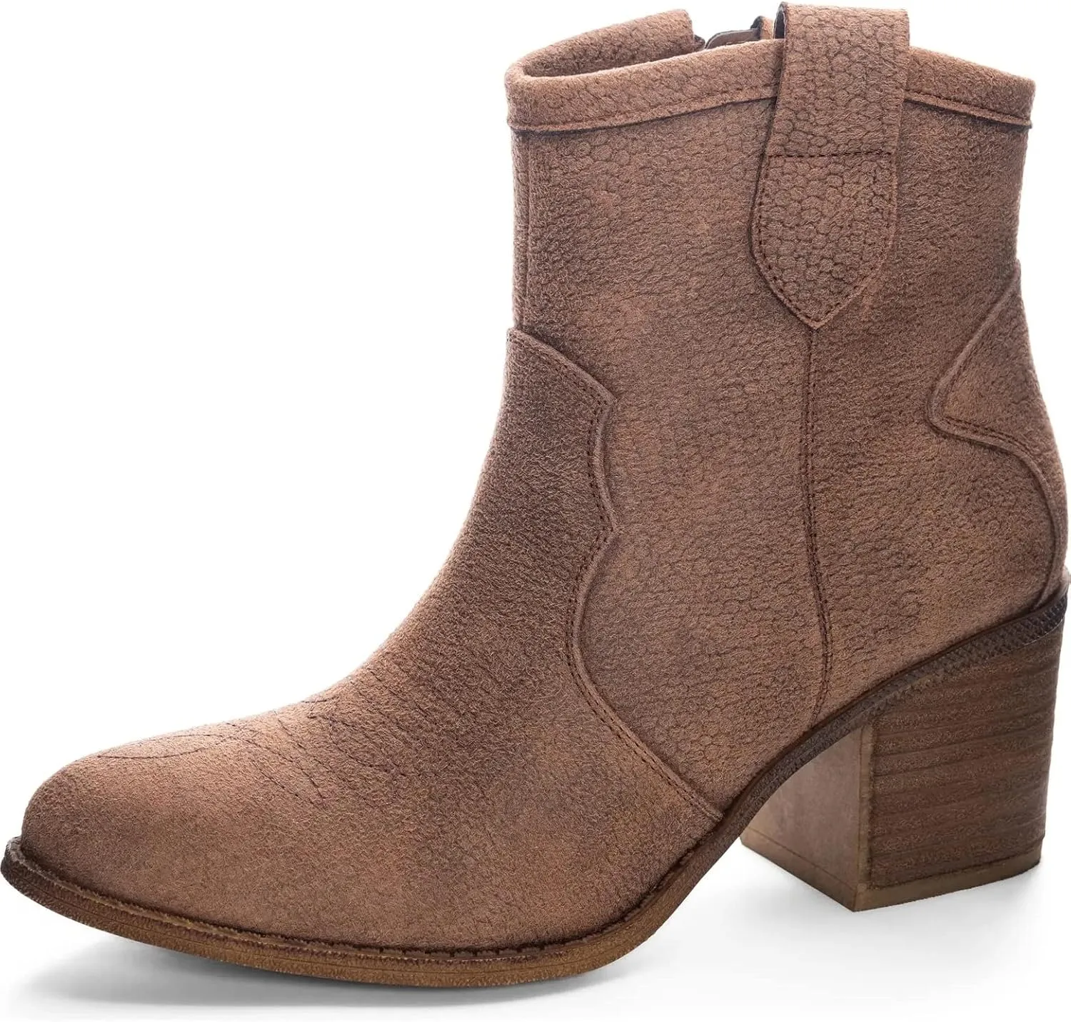 Dirty Laundry by Chinese Laundry Women's Unite Western Boot, Brown, 5.5
