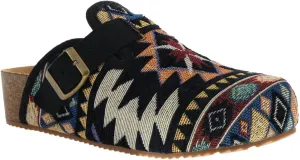 Dirty Laundry Women's Magnolias Clog, Black Multi, 7.5