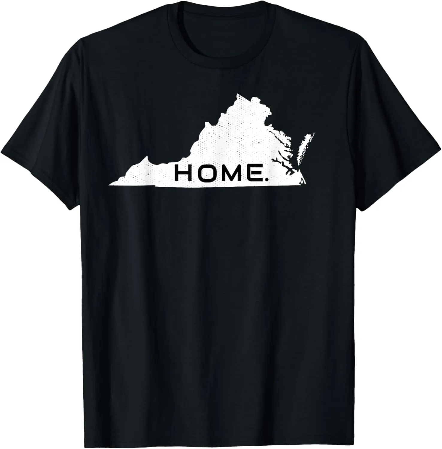 Distressed Virginia Home State Tee T-Shirt