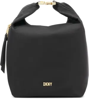 DKNY Yugo Bucket Bag, Black/Gold