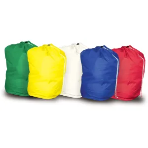 Drawstring Laundry Bag In White