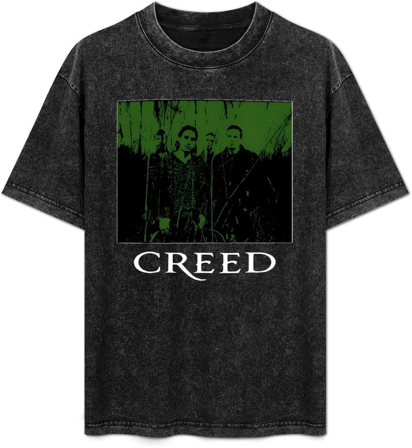 Durable Vintage Oversized Cotton T-Shirts Unique Casual Crew Neck Tops