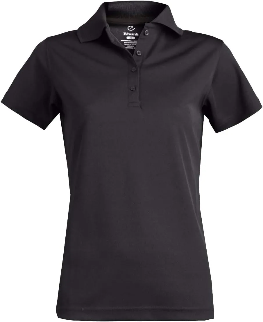 Edwards Garment Women's Dry-Mesh Hi-Performance Polo Shirt