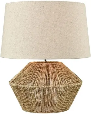 ELK Lighting D3781 Vavda Table Lamp, Natural
