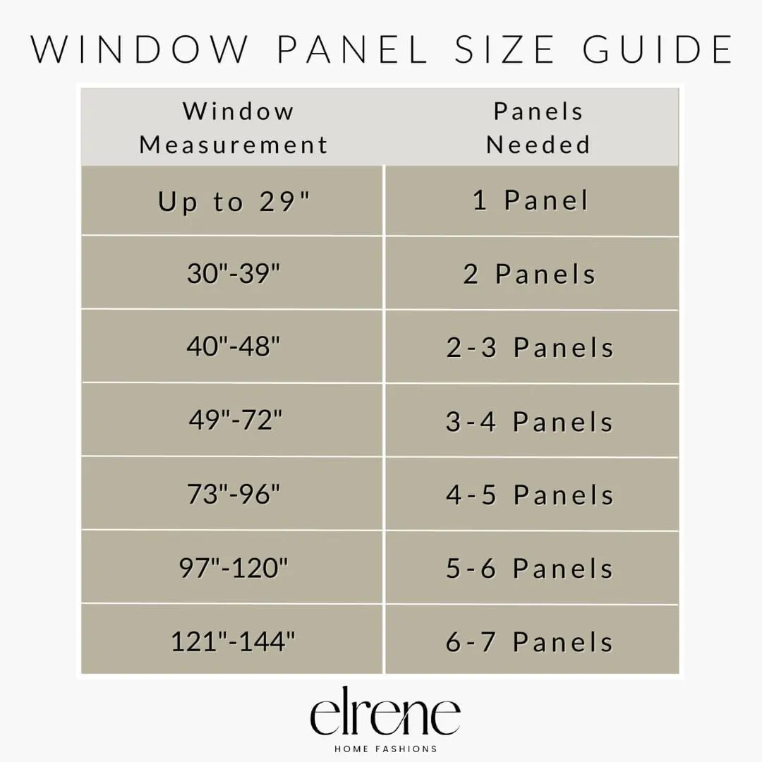 Elrene Home Fashions Medalia Grommet Top Light Filtering Trellis Geometric Pattern Linen Blend Window Curtain Single Panel, 52" x 108", Toasted Wheat