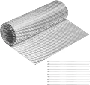 Embossed Aluminum Heat Shield Automotive High Temp Thermal Barrier Exhaust Wrap Electrical For Cars/Turbo Manifold Exhaust Heat Shield Automotive Emboss Muffler Exhaust Wrap （11.8''x20.0''）