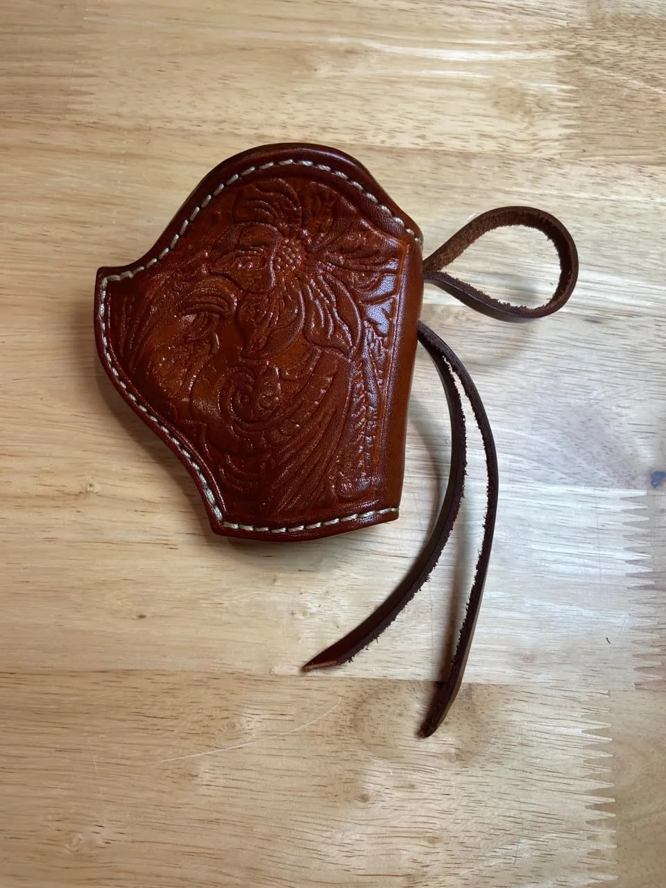 Embossed Western Holster for Bond Arms Derringers- Left Hand