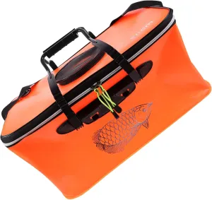 Eva Folding Fishing Bucket Portable Bait Bag Waterproof Easy to Clean Compact Random Color