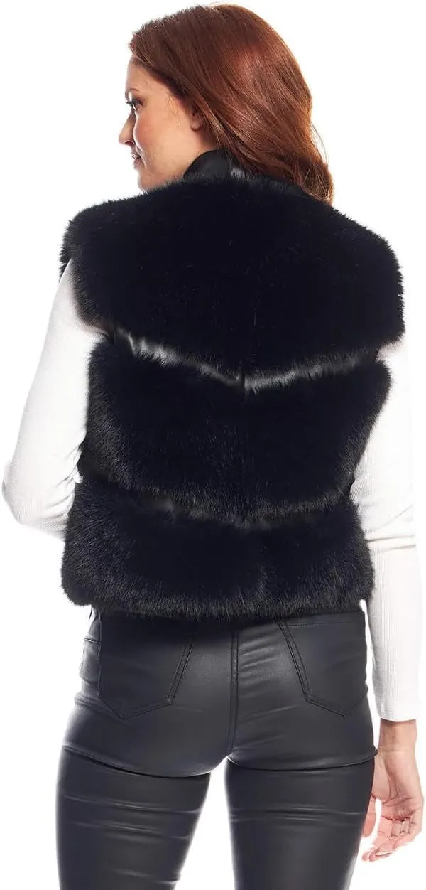 Fabulous-Furs Donna Salyers Fox Faux Fur La Moda Vest