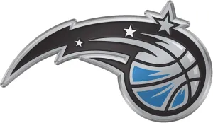 FANMATS 60437 Orlando Magic Heavy Duty Aluminum Embossed Color Emblem