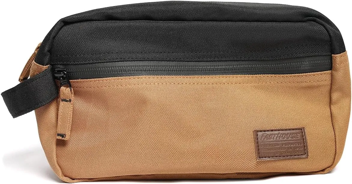 FASTHOUSE Hanger Toiletry Bag (Camel/Black, One Size)