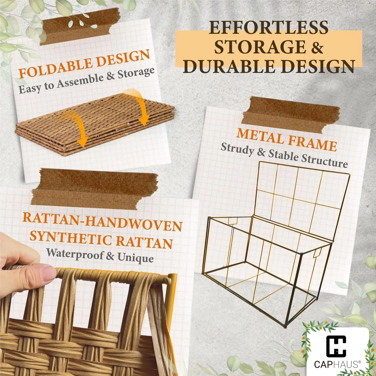 Fencer Wire 160L Synthetic Rattan Clothes Basket w/Pulling Strap & Wheels, Storage Basket w/Lid, Handwoven Basket w/Wheels, 2 Removable Liner Bags, Mesh Bags for Laundry, Laundry Basket, Natural