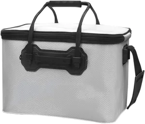 Fishing Bucket Fishing Bait Bucket Fish Bucket Live Fish Bucket Thickened Multi-Function Fish Protection Bucket Eva Collapsible Fishing Bucket Portable Fish Bucket Live Fish Box (Size : 40#)
