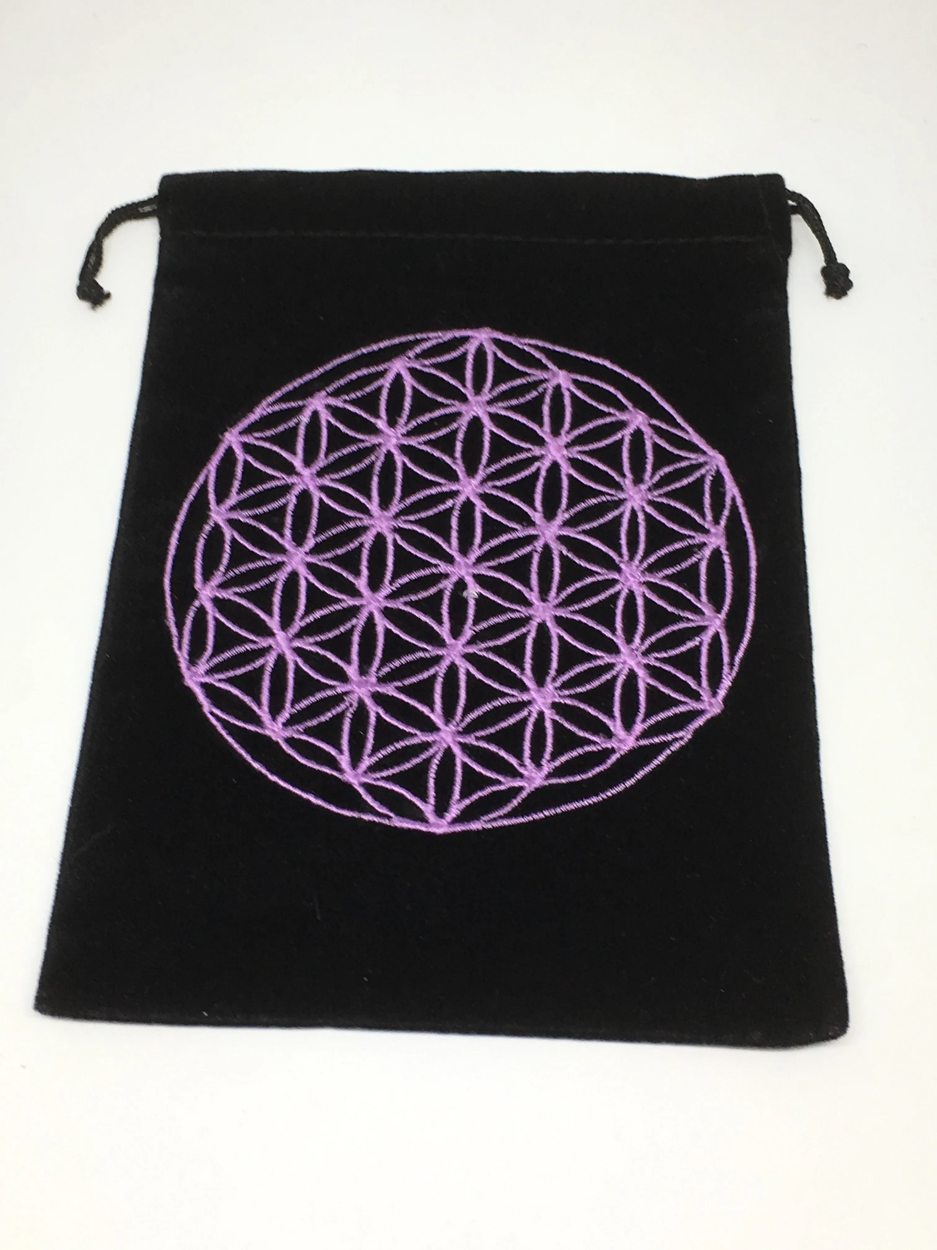 Flower of Life Velvet Pouch
