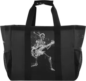 Foldable Grocery Reusable Tote Grocery Bag, Travel Canvas Shoulder Bags, Large Casual Laundry Pool Beach Bag