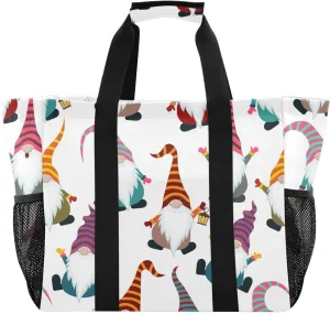 Foldable Grocery Reusable Tote Grocery Bag, Travel Canvas Shoulder Bags, Large Casual Laundry Pool Beach Bag