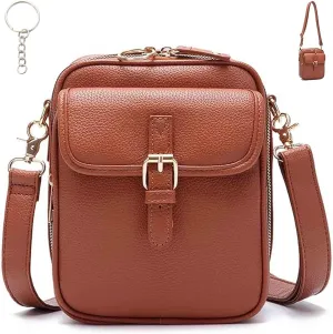 Forcipower Crossbody Leather Bag, Urvashi Leather Bag, Collaborate Wallet, Collaboraten1 Vintage Purse with Card Slots