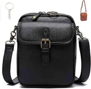 Forcipower Crossbody Leather Bag, Urvashi Leather Bag, Collaborate Wallet, Collaboraten1 Vintage Purse with Card Slots