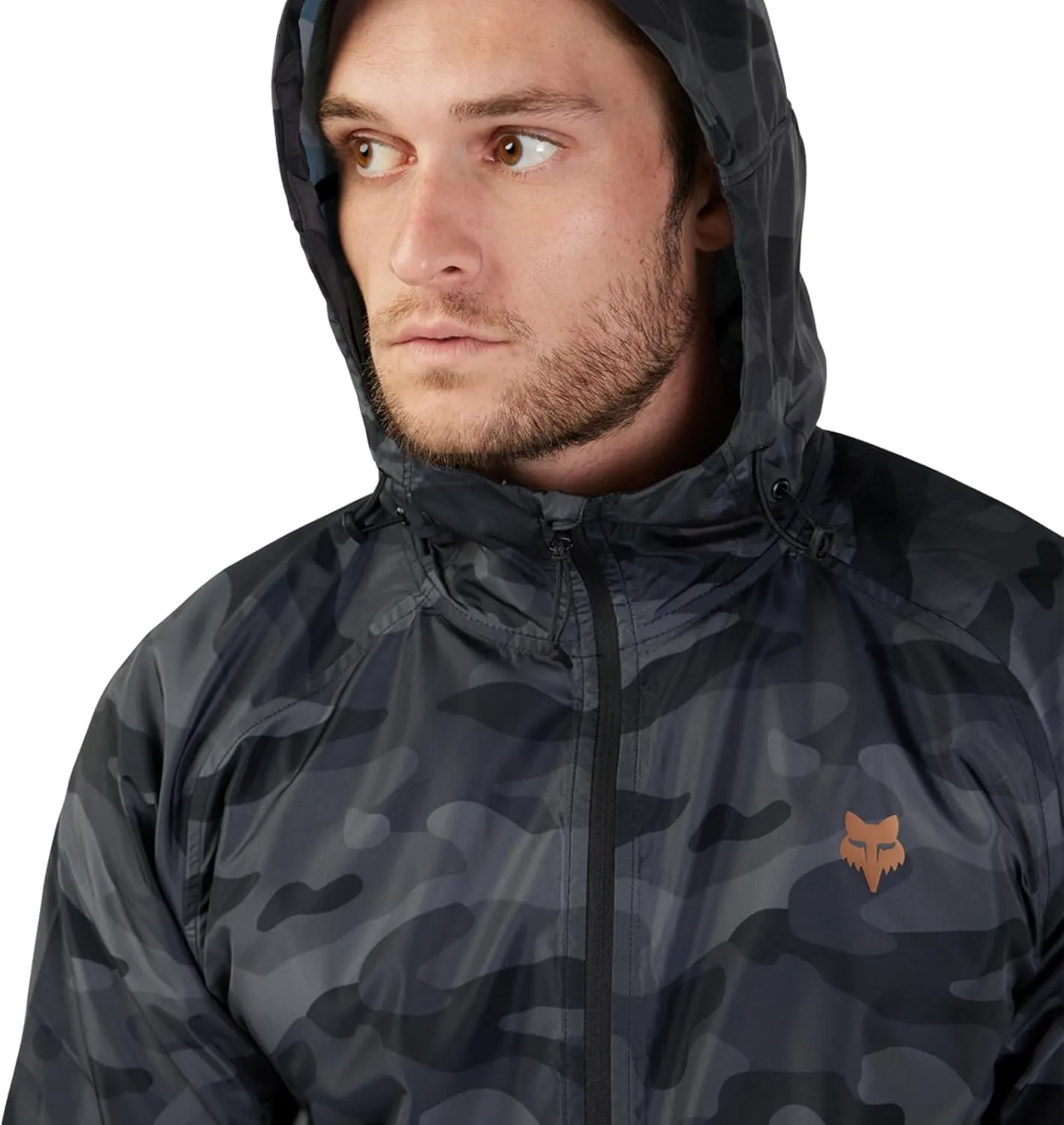 Fox Racing Men's Fox Head Camo Windbreaker